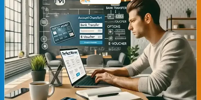 آموزش شارژ حساب پرفکت مانی